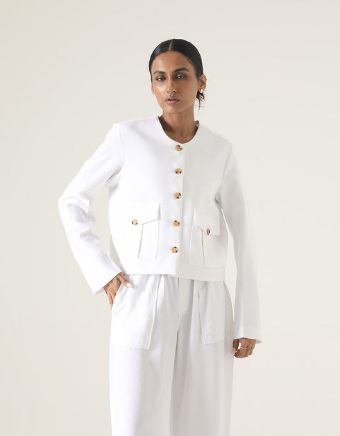SHORT TAILORED JACKET